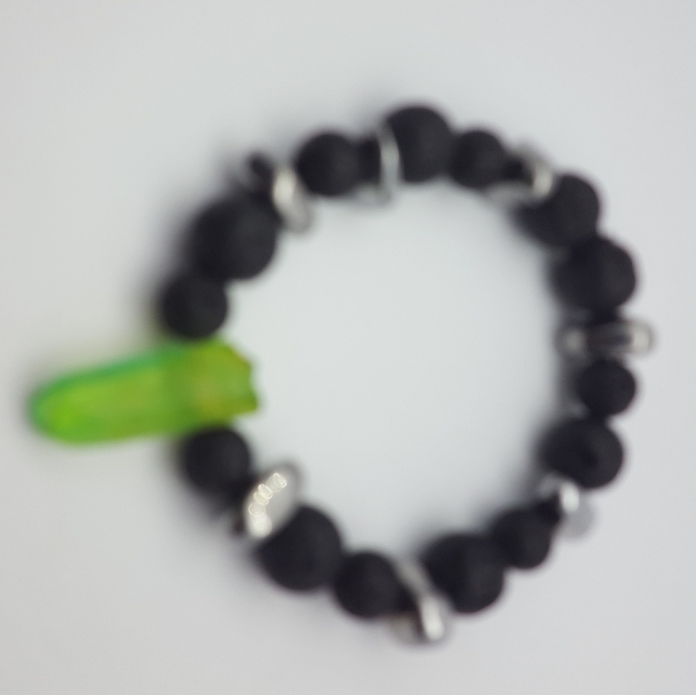 Essential oil diffusing bracelet Genuine Crystal - Picture 5 of 6